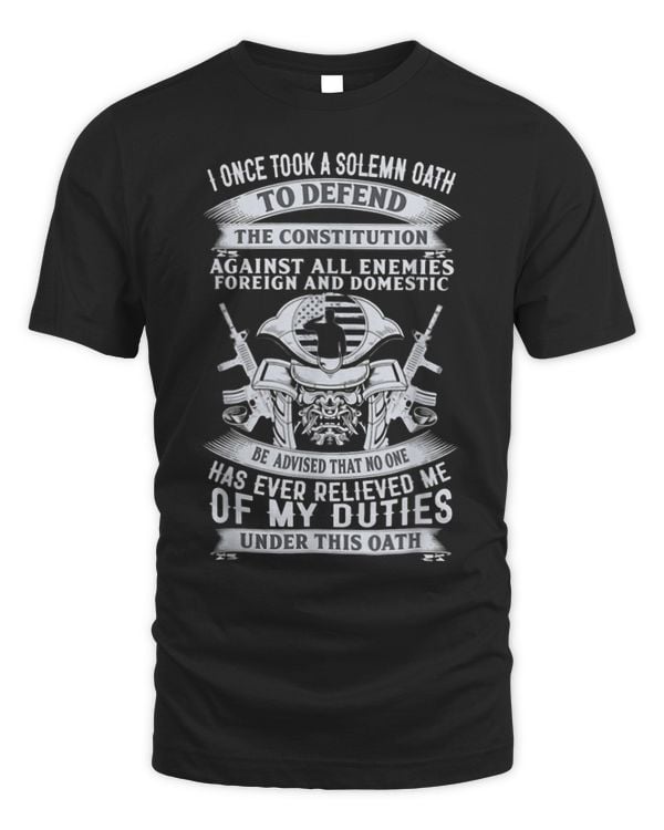 I One Took A Solemn Oath To Defend The Constitution