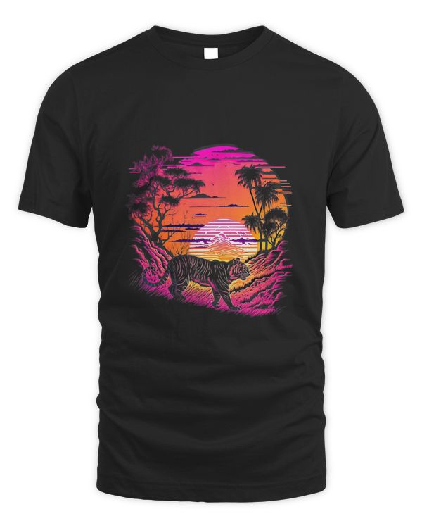 Retro Aesthetic Tiger 5