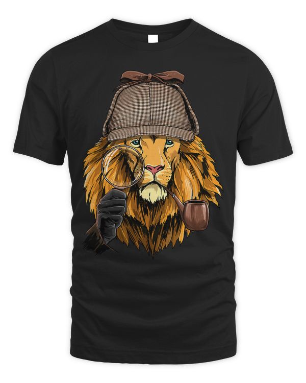 Lion Detective Wildlife Lion Safari Animal Lover 142