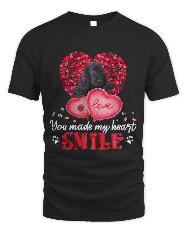 You Make My Heart Smile Cocker Spaniel With Heart
