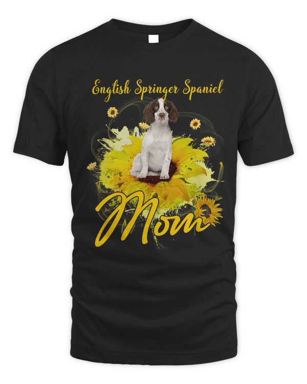 Sunflower English Springer Spaniel Mom Dog Lover 353