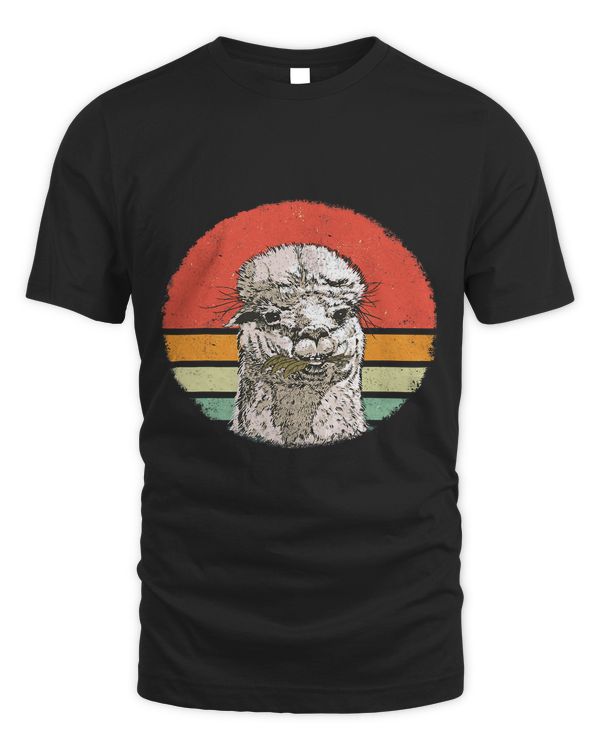 Alpaca Retro Sunset