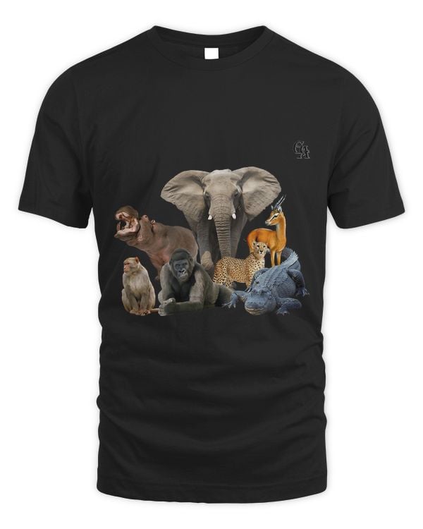 Africa Wildlife Elephant Gorilla Hippo Monkey Cheetah Antilope