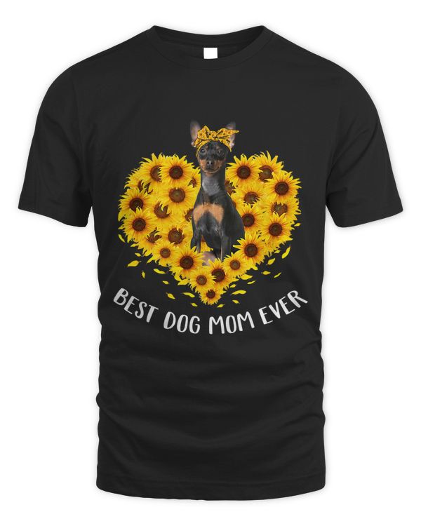 Miniature Pinscher Mom Sunflower Dog Mom Women