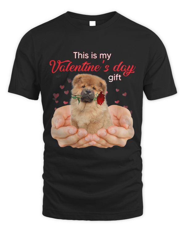 Cute Chow Chow This Is My Valentines Day Pajama