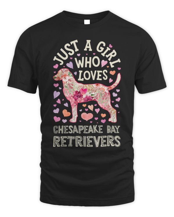 Chesapeake Bay Retriever Just A Girl Who Loves Dog Flower 139