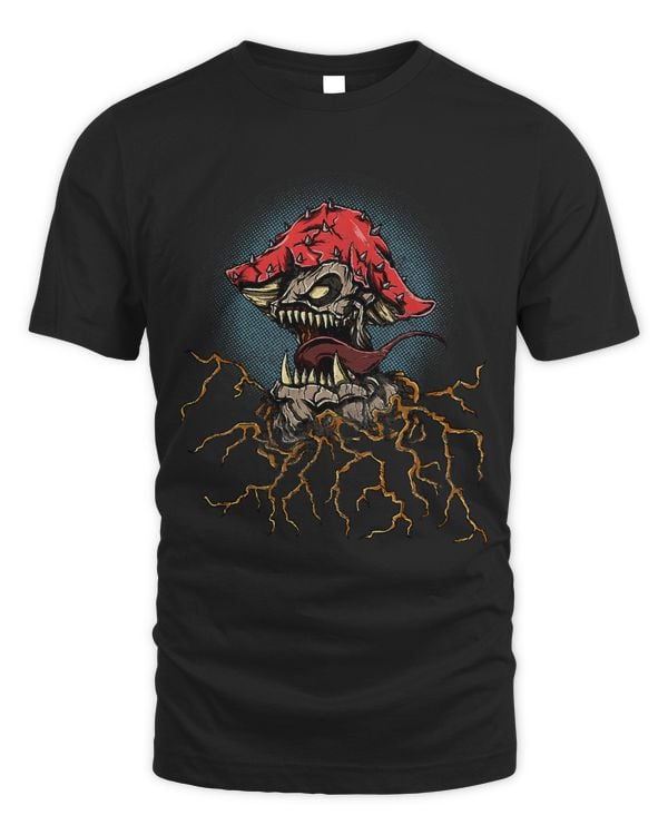 Goth Evil Punk Monster Mushroom 87
