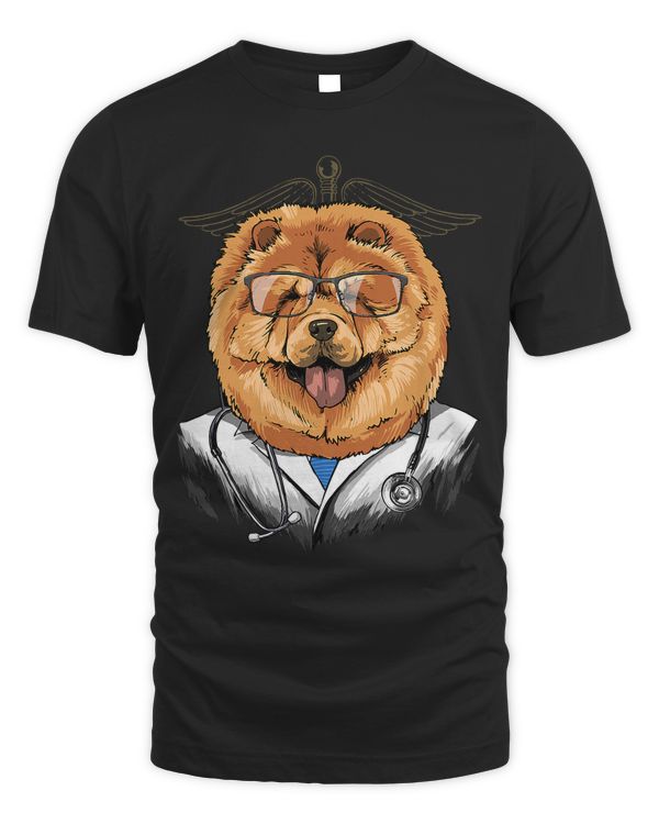 Dogtor Chow Chow Vet Doctor Surgeon Physician Pet Dog Lover
