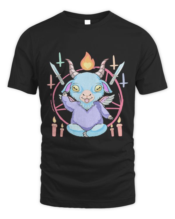 Baby Baphomet Kawaii Pastel Goth Emo Nu Goth Satanic Gothic