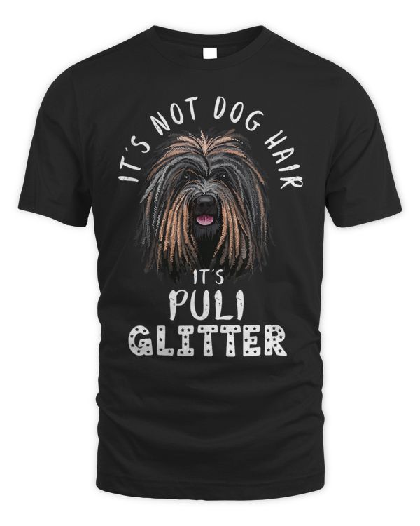 Its Not Dog Hair Its Puli Glitter Fun Dog Quote 164
