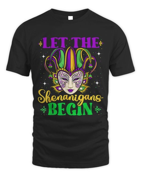 Let The Shenanigans Begin Mask Costume New Orleans