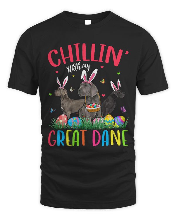 Chillin With My Great Dane Easter Eggs Happy Easter