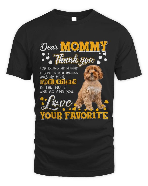 Cavoodle Dear Mommy Thank You For Being My Mommy