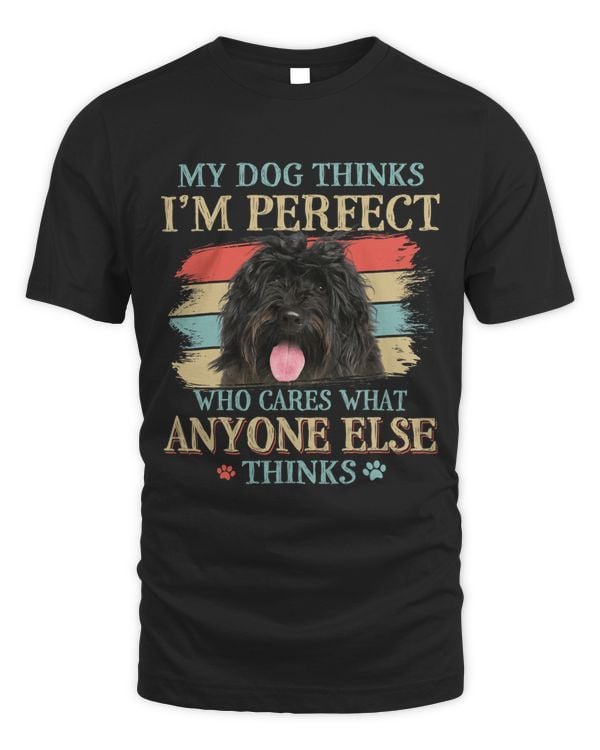 My Dog Thinks Im Perfect Portuguese Water Dog Retro Style