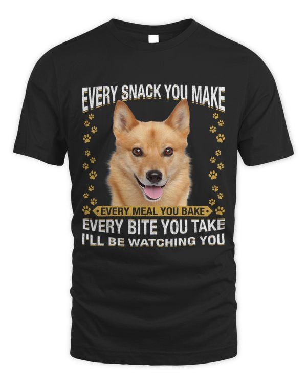 Every Snack You Make Funny Finnish Spitz Dog Mom Dog Dad