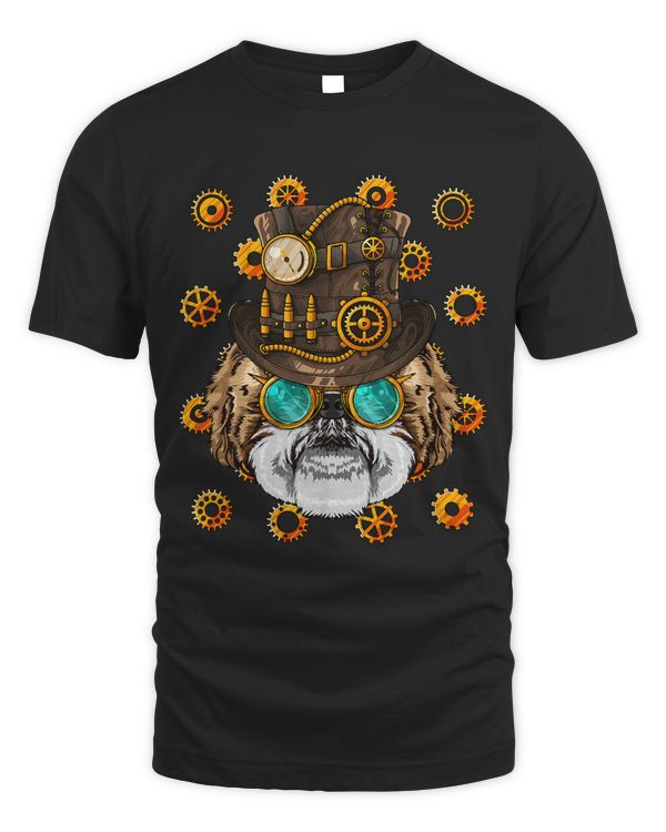 Steampunk Shih Tzu Medieval Victorian Steam Powered Dog
