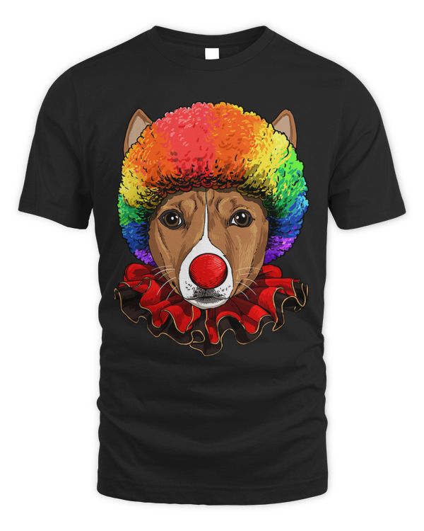 Basenji Clown Basenji Dog Circus 132
