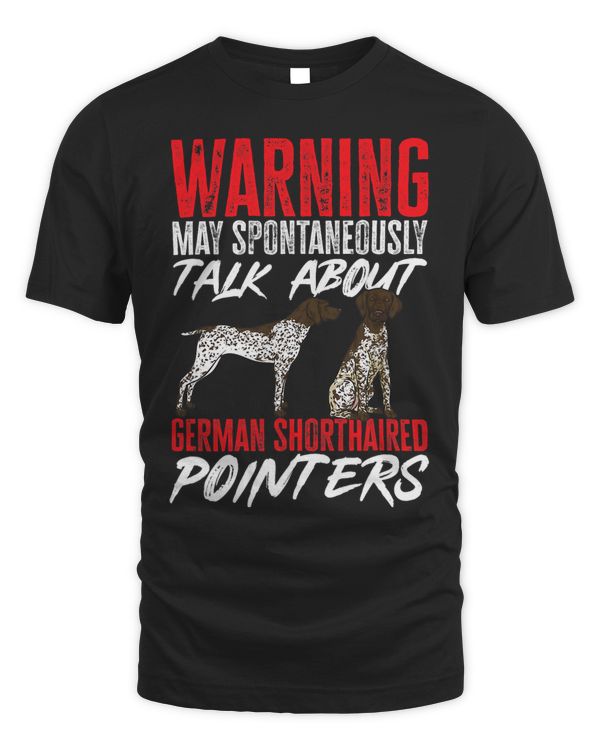 German Shorthaired Pointer Warning GSP Dog
