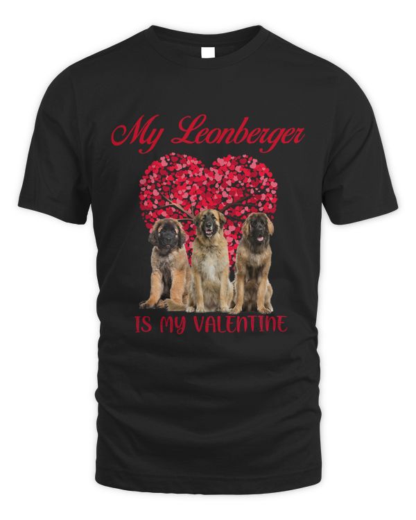 My Leonberger Is My Valentine Dog Lover Valentines Day 261