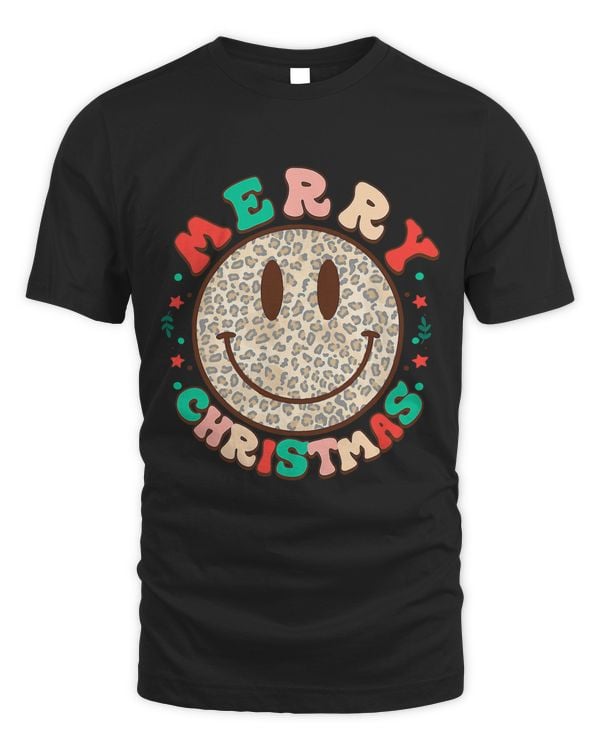 Retro Groovy Merry Christmas Funny Xmas Matching Pajamas 283