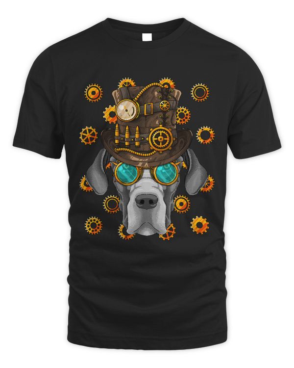 Steampunk Great Dane Medieval Victorian Steam Powered Dog