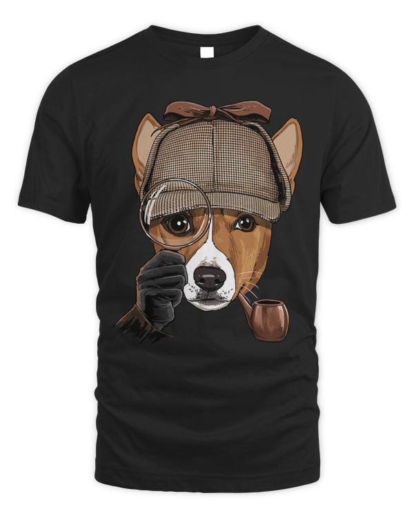 Basenji Detective Basenji Dog Lover 106