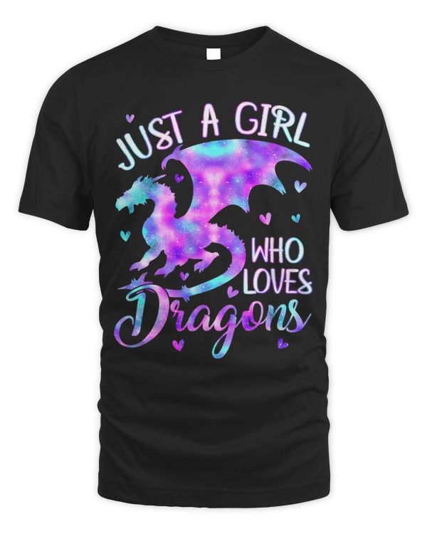Just a Girl Who Loves Dragons Cute Dragon Themed Teen Girls