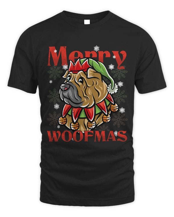 Merry Woofmas Shar Pei Elf Dog Christmas Dogs Elves 6