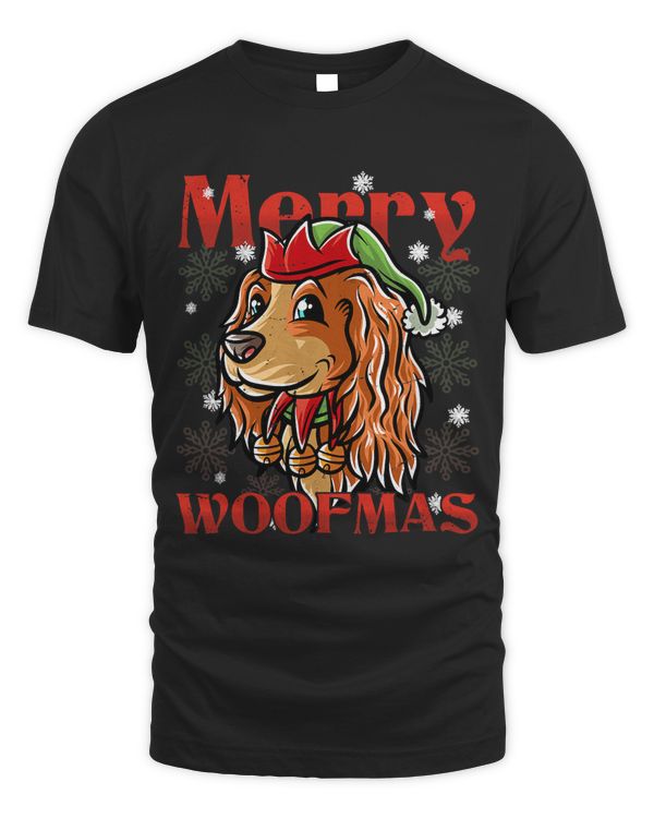 Merry Woofmas Cocker Spaniel Elf Dog Christmas Dogs Elves 7