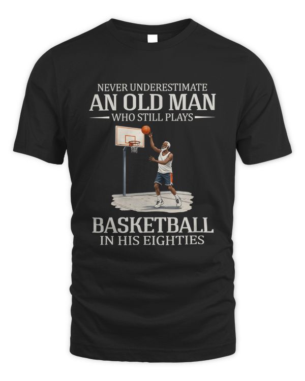 Never underestimate an old man who still plays basketball in his eighties
