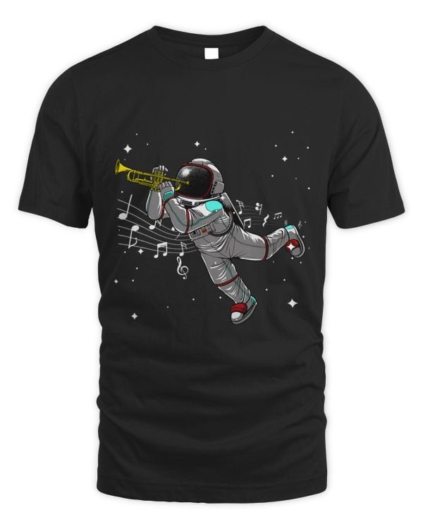 Cool Trumpet For Men Women Astronaut Trumpet Player Musician