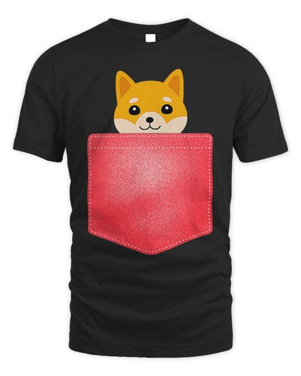 Baby Pocket Shiba Inu Cute Doge Akita Dog Owners Popular