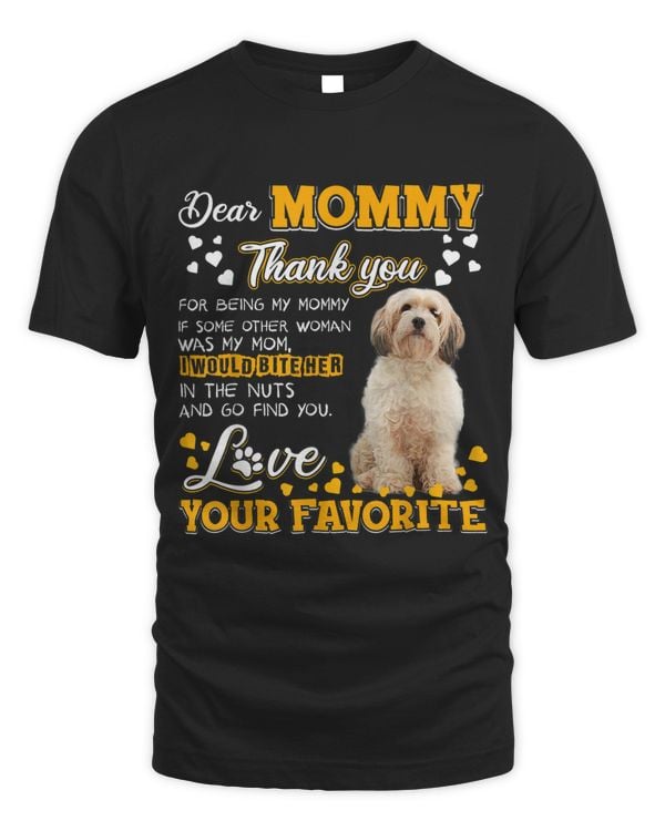 Cavachon Dear Mommy Thank You For Being My Mommy