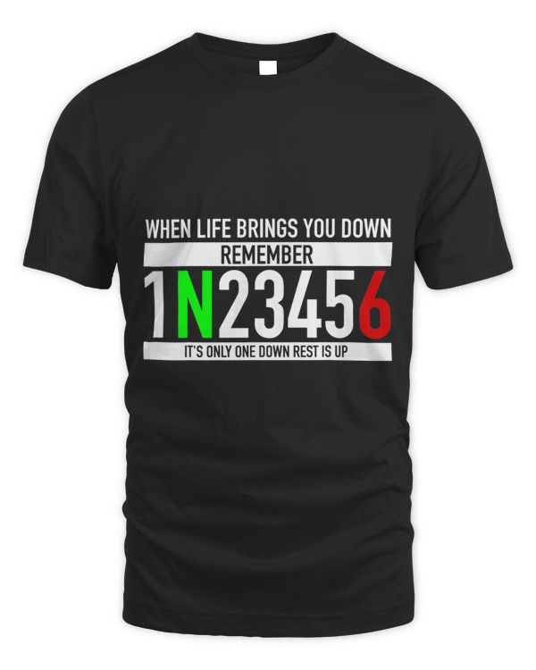 1N23456 Motorcycle Gear Shift Motorcyclist