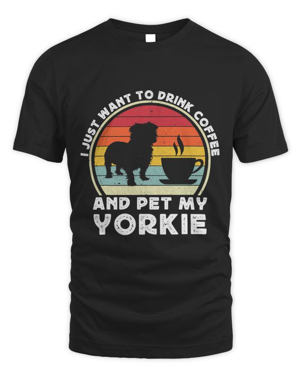 Coffee And Yorkie For Men Women Yorkshire Terrier Dog Funny