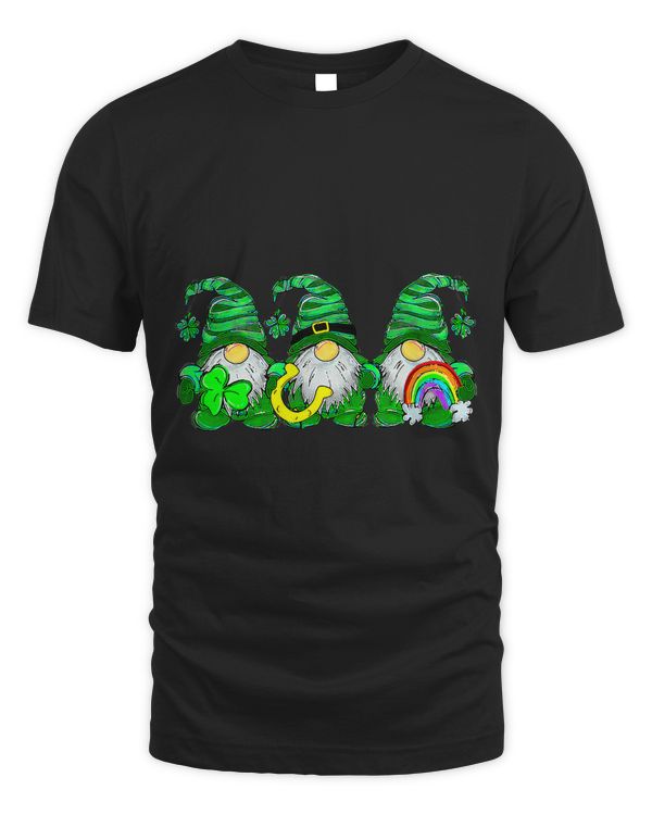 Lucky Rainbow Gnome Happy St Patricks Day Kids Women Men