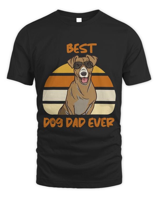 Best Dog Dad Ever Fathers Day Vizsla Pet Puppy Dog Breed