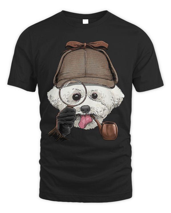 Bichon Frise Detective Bichon Frise Dog Lover 133