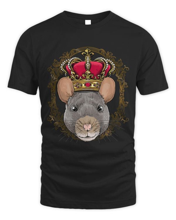 King Rat Wearing CrownQueen Rat Animal 338