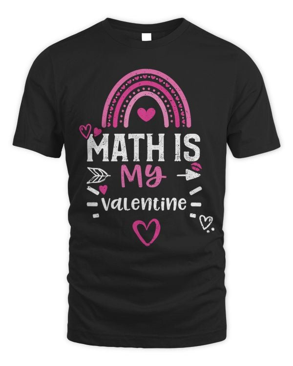 Math Math Is My Valentine Valentines Day Long Sleeve