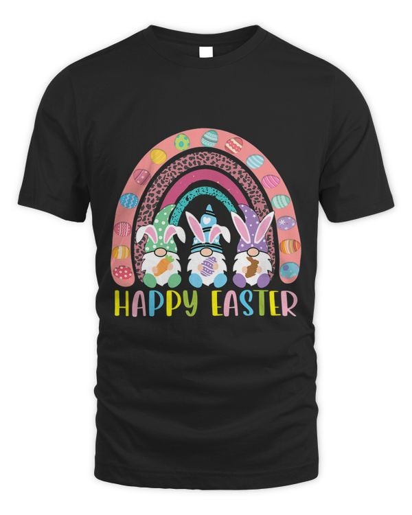 Happy Easter Rainbow Easter Day Gnome Easter Boys Girls 8