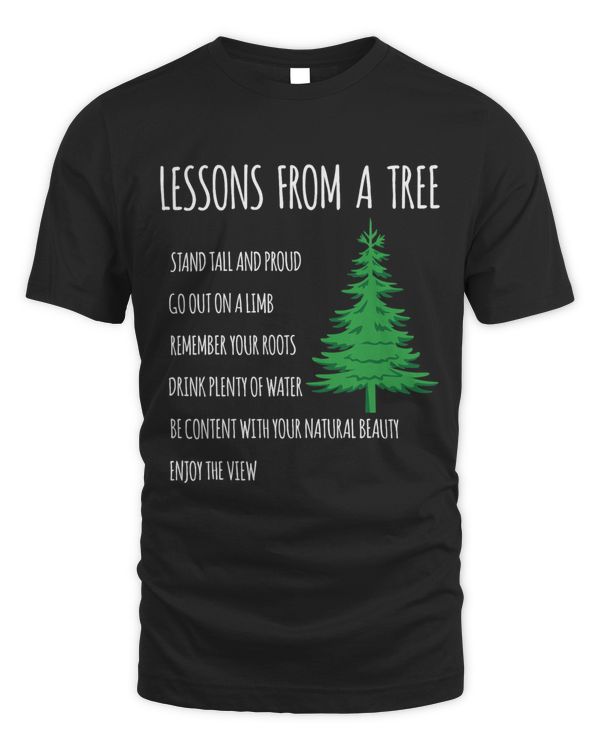 Funny Lessons From Tree Inspirational Motivational Quote