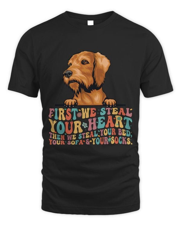 Funny Steal Your Heart Steal Your Bed Sofa Wirehaired Vizsla