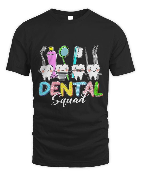 Funny Teeth Dental Squad Dentist Happy Easter Day
