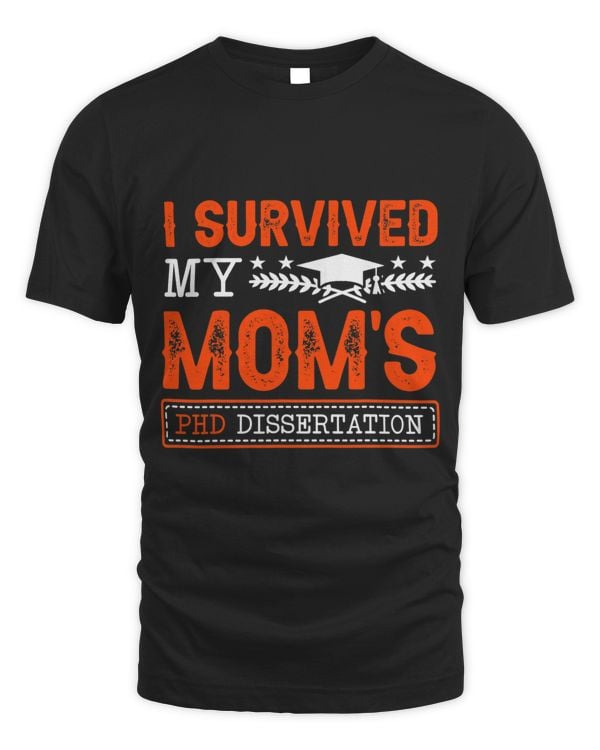 I Survived My Moms PHD Dissertation Graduation Vizsla