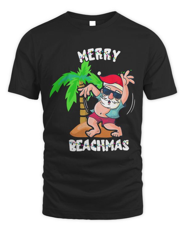 Merry Beach Christmas In July Funny Santa Xmas Pool Party