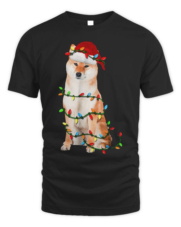 Cute Shiba Inu Christmas Shiba Dog Lovers Tee Men Women Kids 581