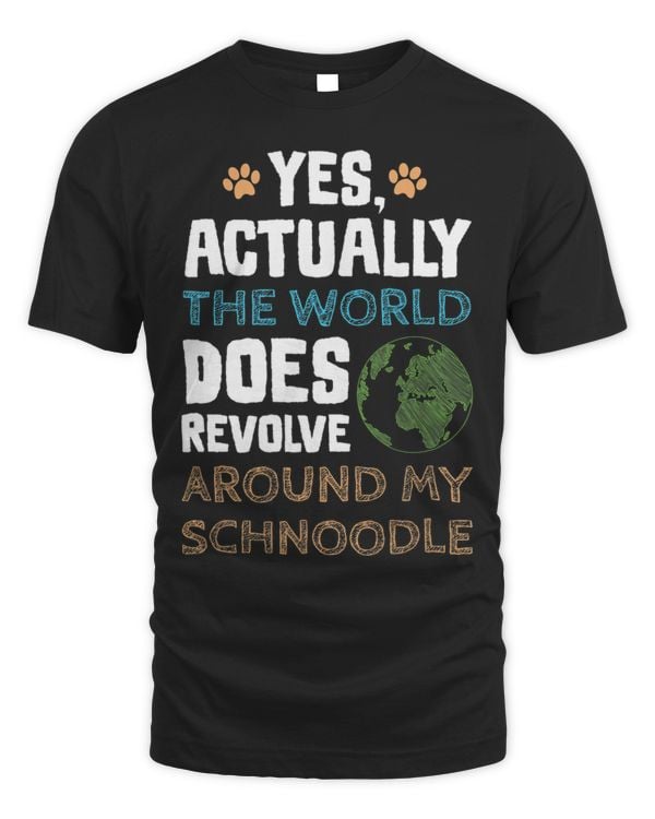 Funny Schnoodle Dog 122