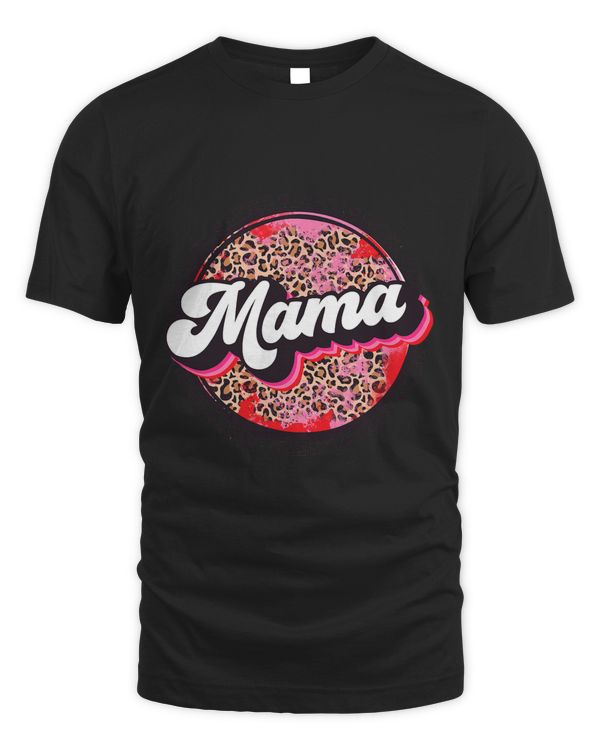 Loved Mama Valentines Leopard Happy Valentines Day
