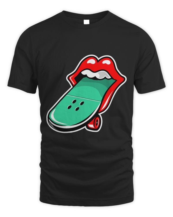 Mouth lips Skateboarding